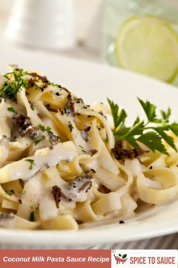 Coconut Milk Pasta Sauce Recipe
