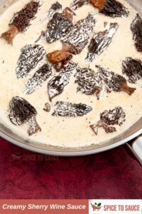 Creamy Sherry Wine Sauce