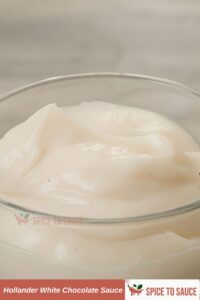 Hollander White Chocolate Sauce