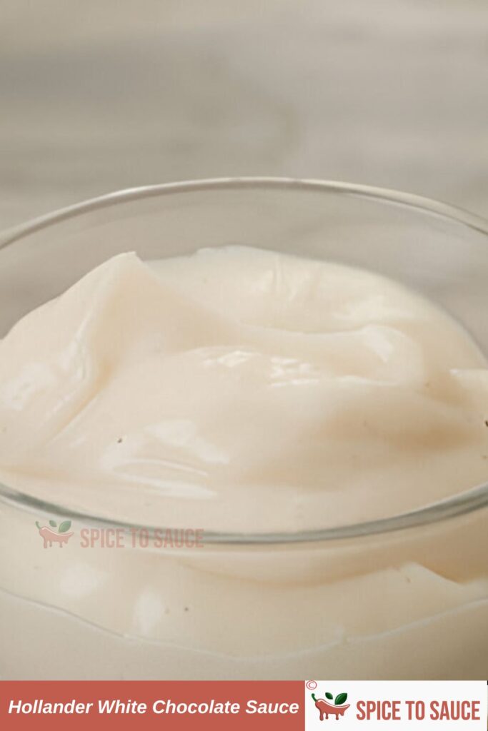 Hollander White Chocolate Sauce