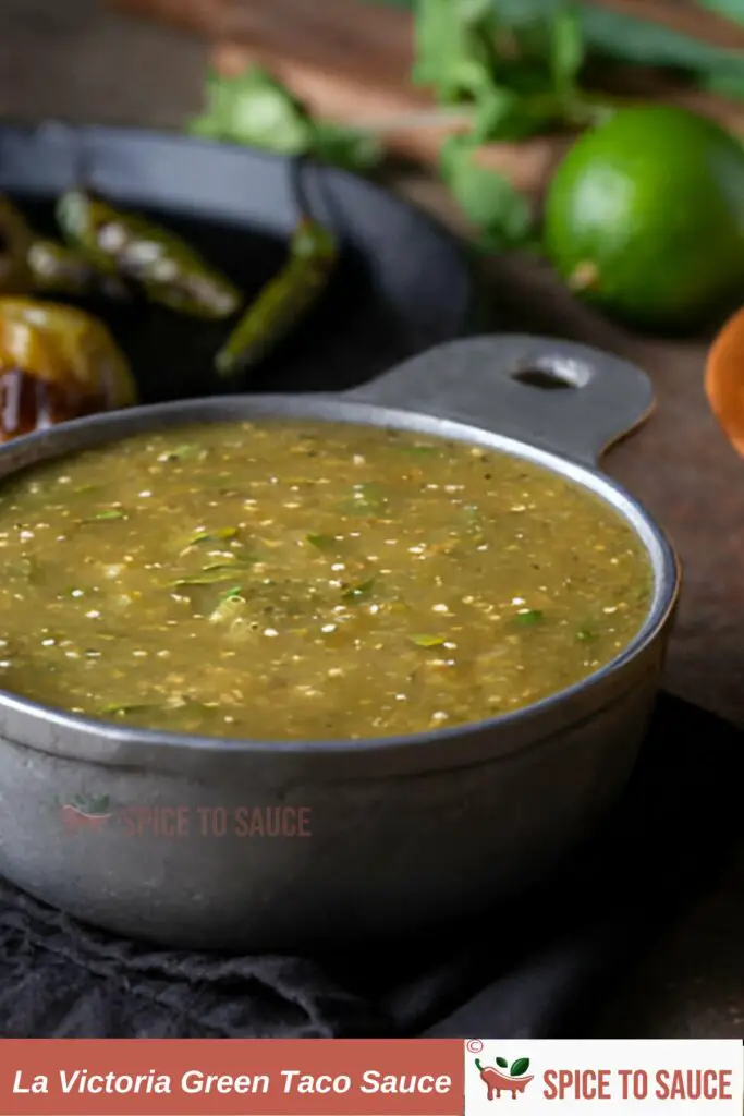 La Victoria Green Taco Sauce