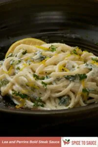 Lemon Herb Ricotta Pasta Sauce