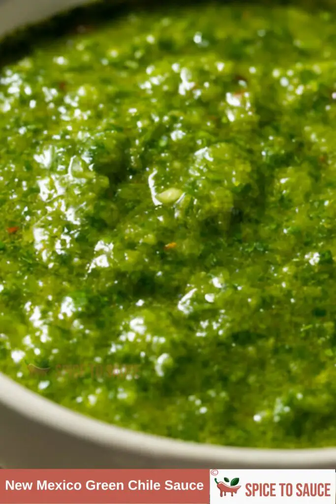 New Mexico Green Chile Sauce