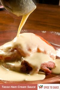 Tasso Ham Cream Sauce