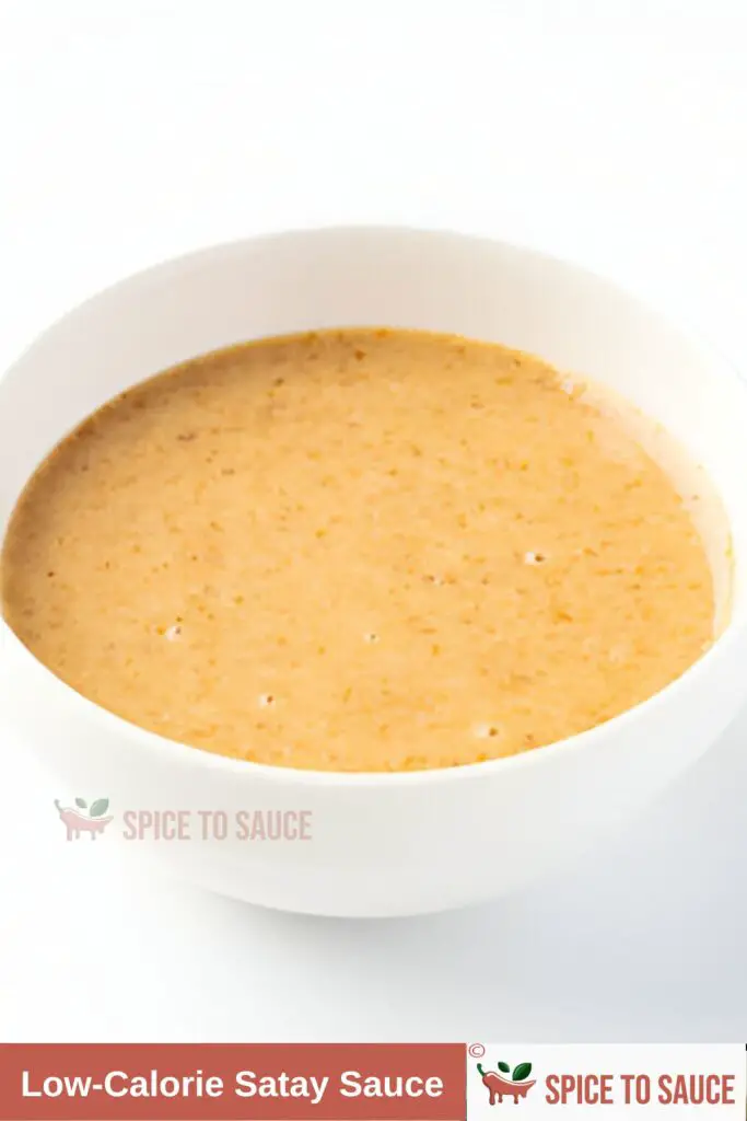 Low-Calorie Satay Sauce