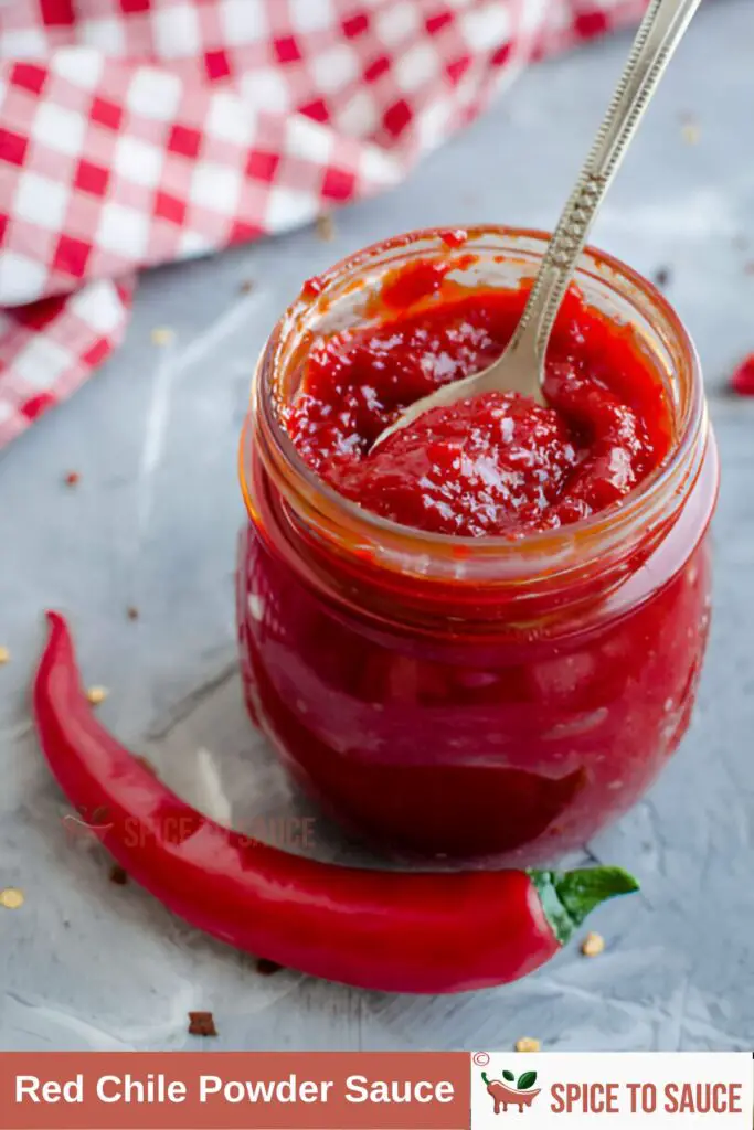Red Chile Powder Sauce