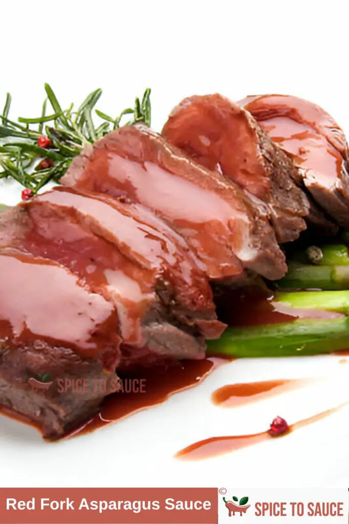 Red Fork Asparagus Sauce