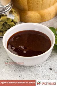Apple Cinnamon Barbecue Sauce