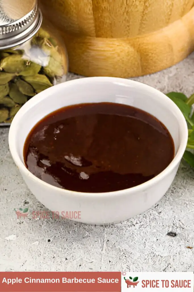 Apple Cinnamon Barbecue Sauce