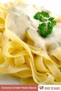 Coconut Cream Pasta Sauce
