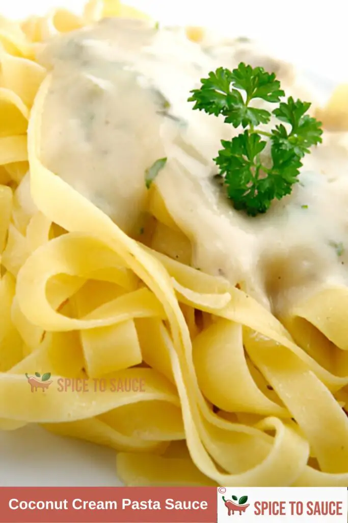 Coconut Cream Pasta Sauce