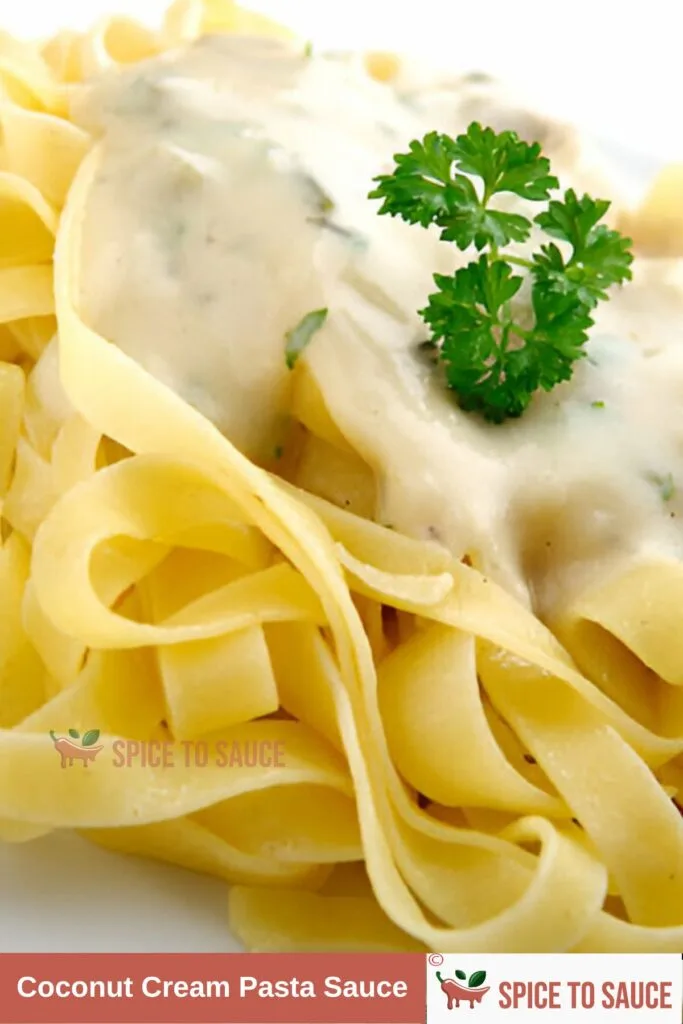 Coconut Cream Pasta Sauce