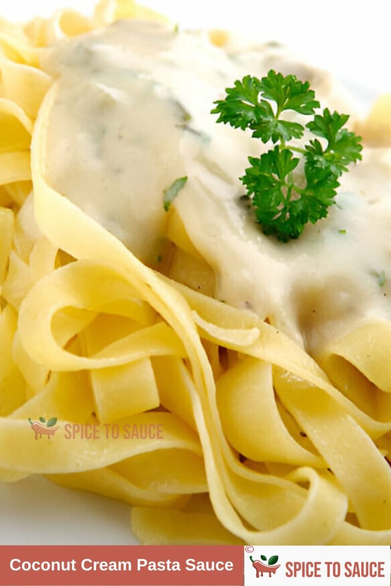 Coconut Cream Pasta Sauce