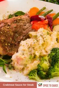 Crabmeat Sauce for Steak