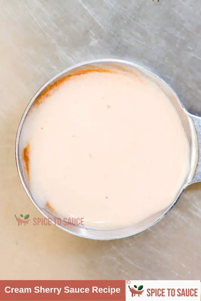 Cream Sherry Sauce Recipe