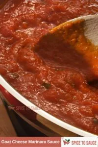 Goat Cheese Marinara Sauce
