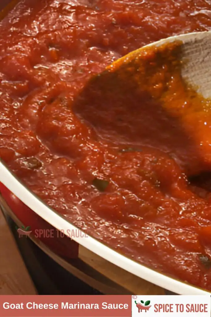 Goat Cheese Marinara Sauce