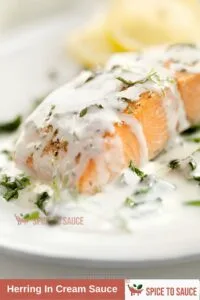 Herring In Cream Sauce