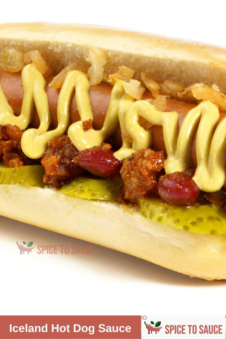 Iceland Hot Dog Sauce