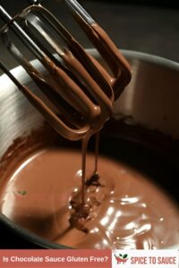 Is Chocolate Sauce Gluten Free