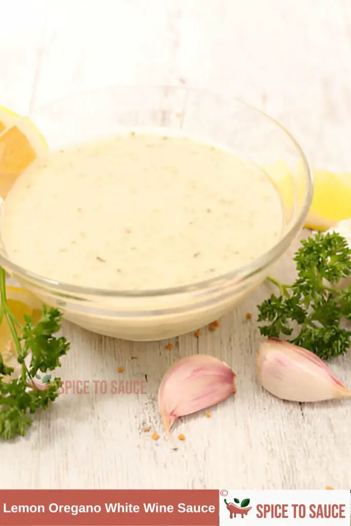 Lemon Oregano White Wine Sauce