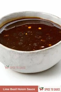 Lime Basil Hoisin Sauce
