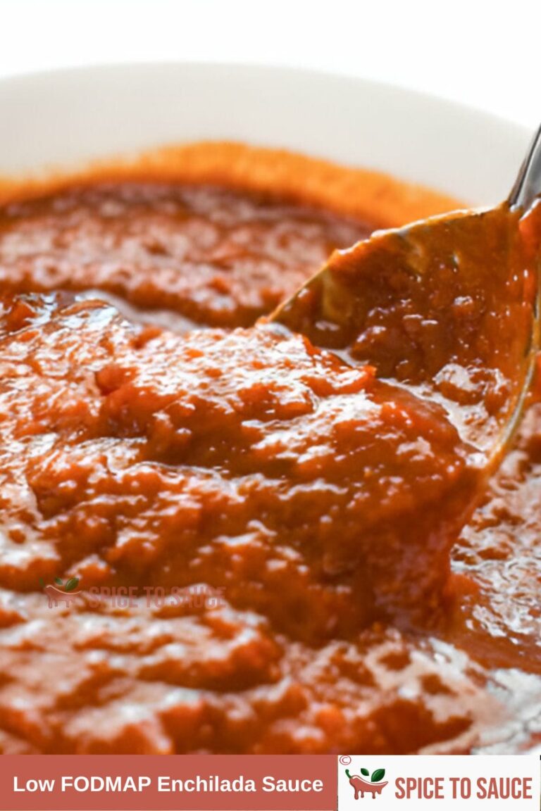 Low FODMAP Enchilada Sauce