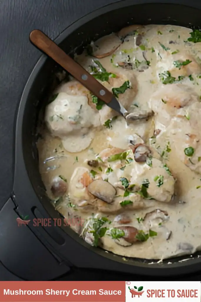 Mushroom Sherry Cream Sauce