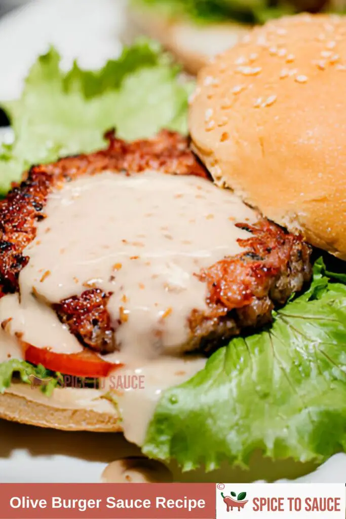 Olive Burger Sauce Recipe