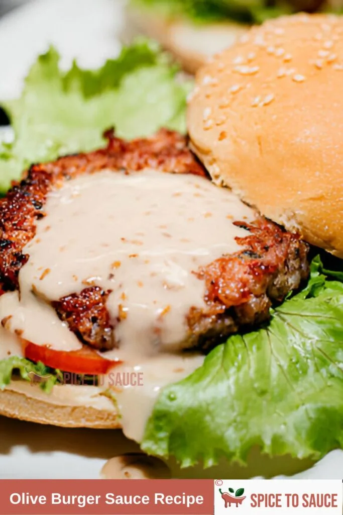 Olive Burger Sauce Recipe