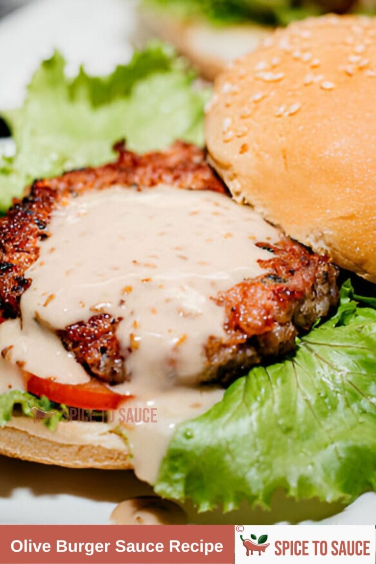 Olive Burger Sauce Recipe