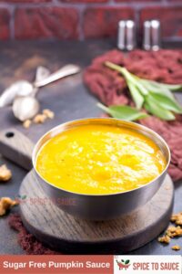 Sugar Free Pumpkin Sauce