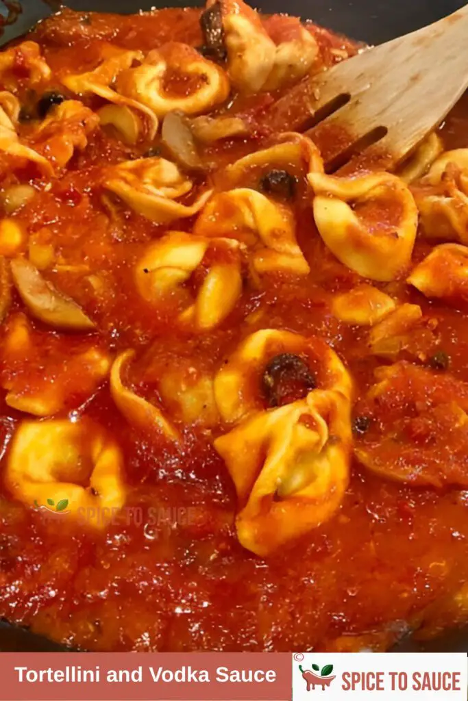 Tortellini and Vodka Sauce