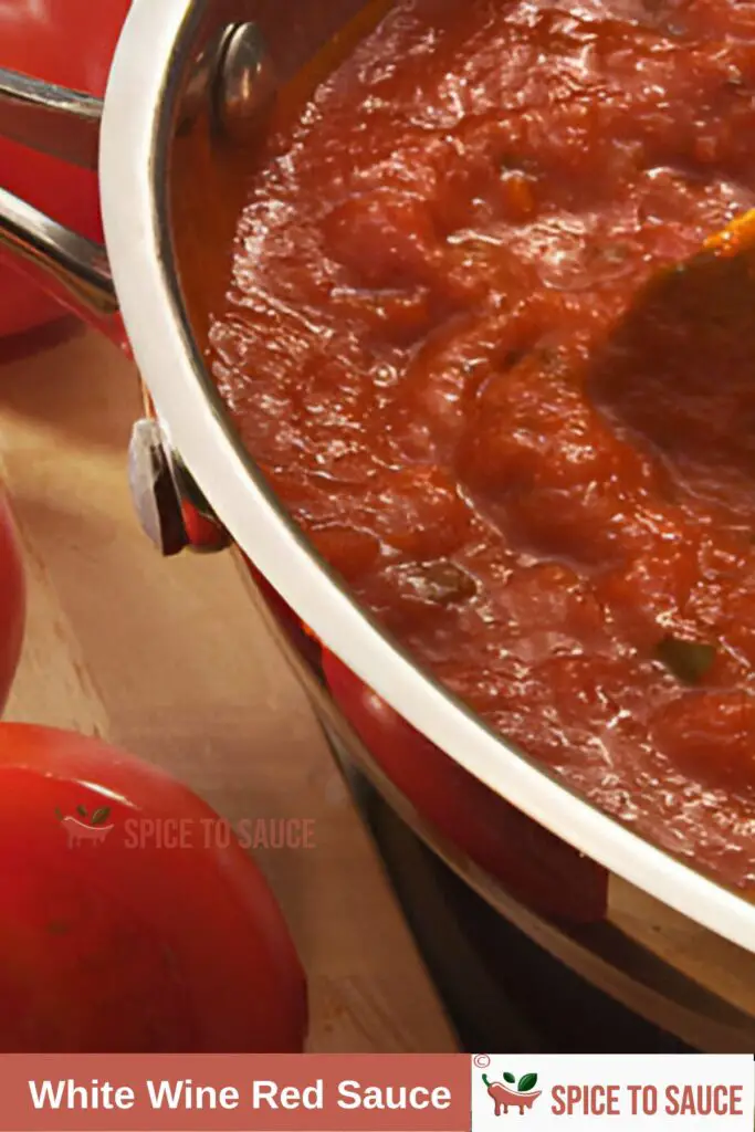 White Wine Red Sauce