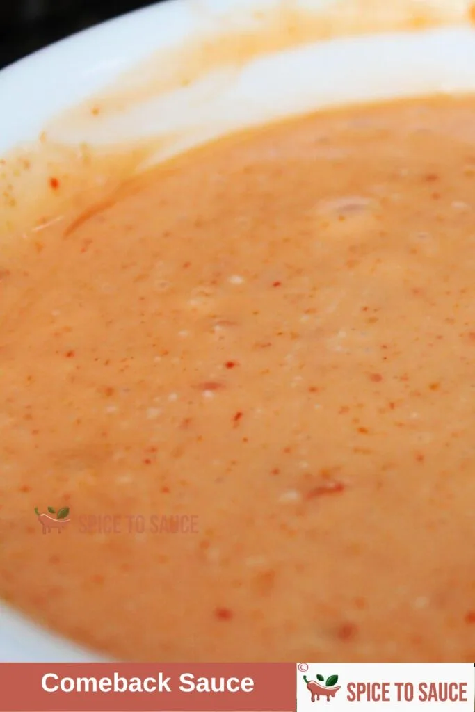Comeback Sauce