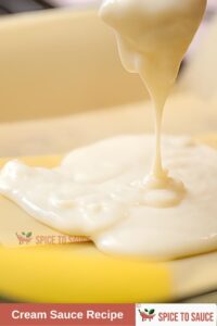 Cream Sauce Recipe